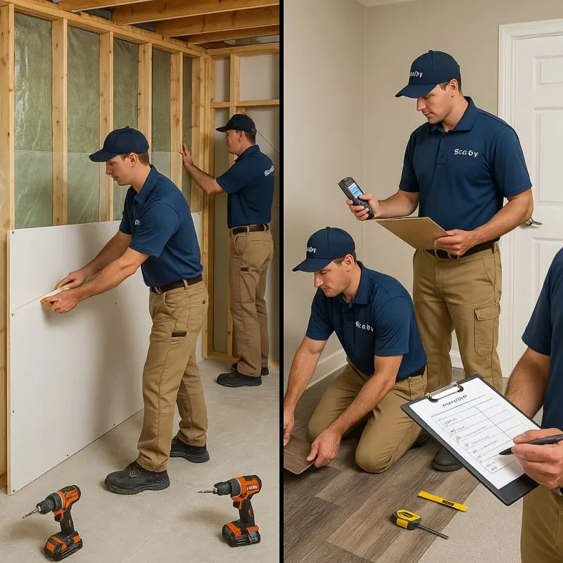 Repairs and Reconstruction process in Riverside, PA
